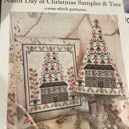 Ninth Day of Christmas Sampler & Tree