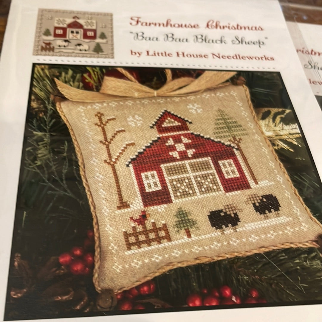 Farmhouse Christmas 9 - Baa Baa Black Sheep
