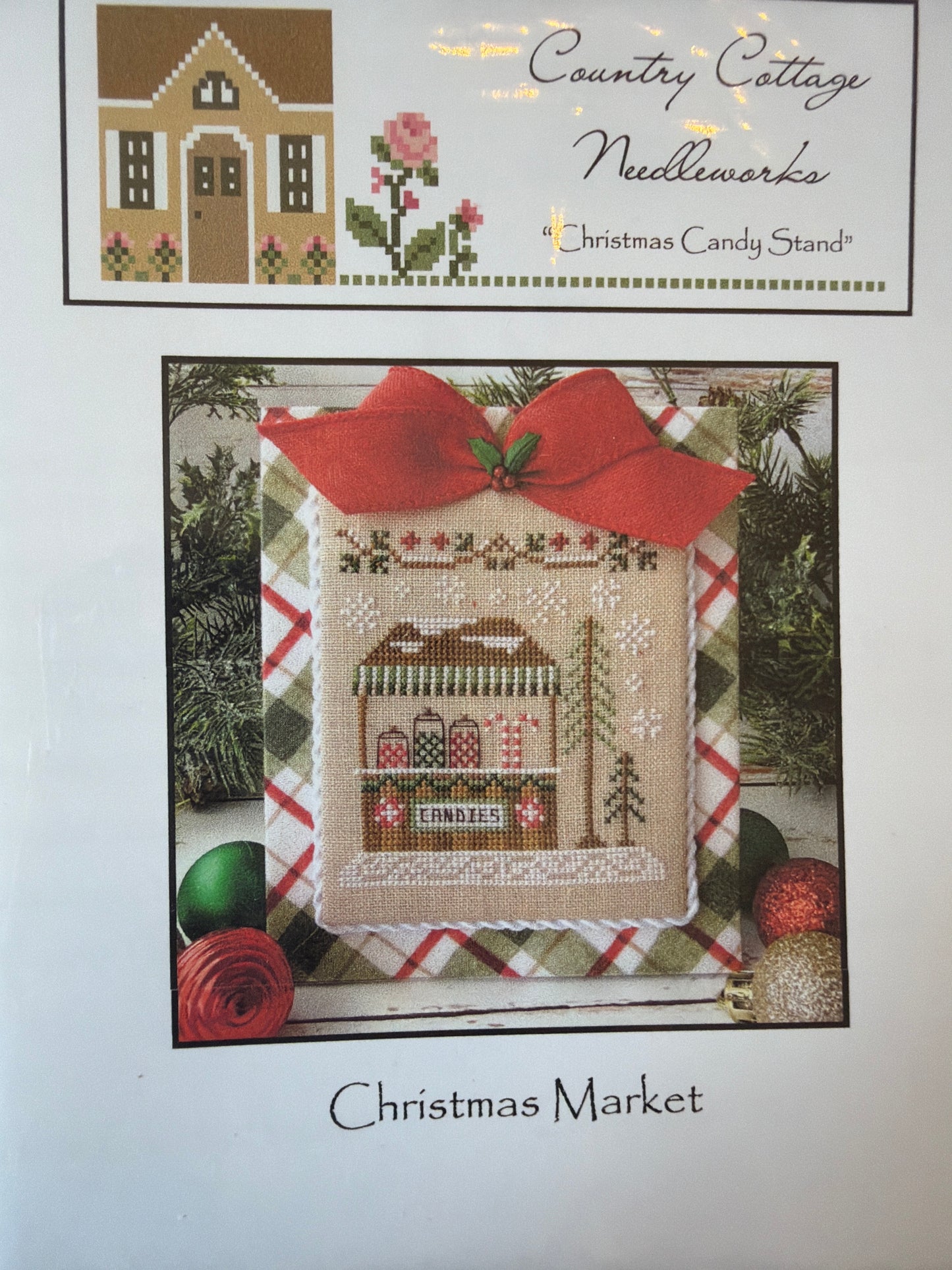 Christmas Market - Christmas Candy Stand