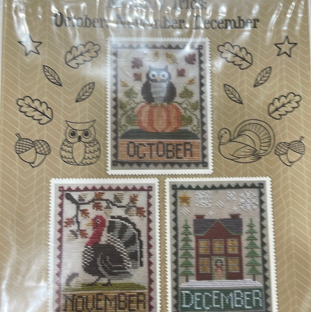 Monthly Trios: October November December