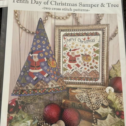 Tenth  Day of Christmas Sampler & Tree
