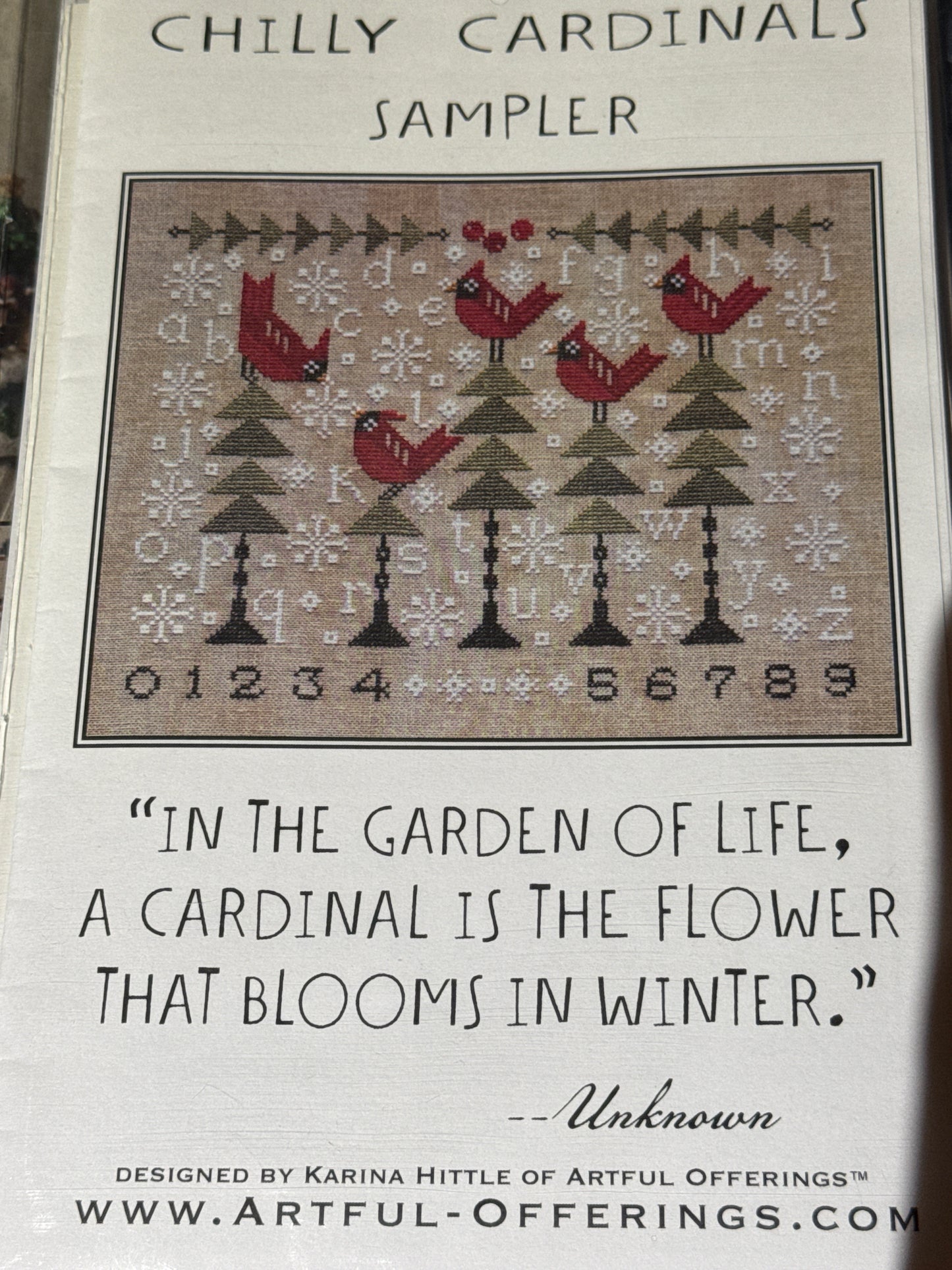 Chilly Cardinals Sampler