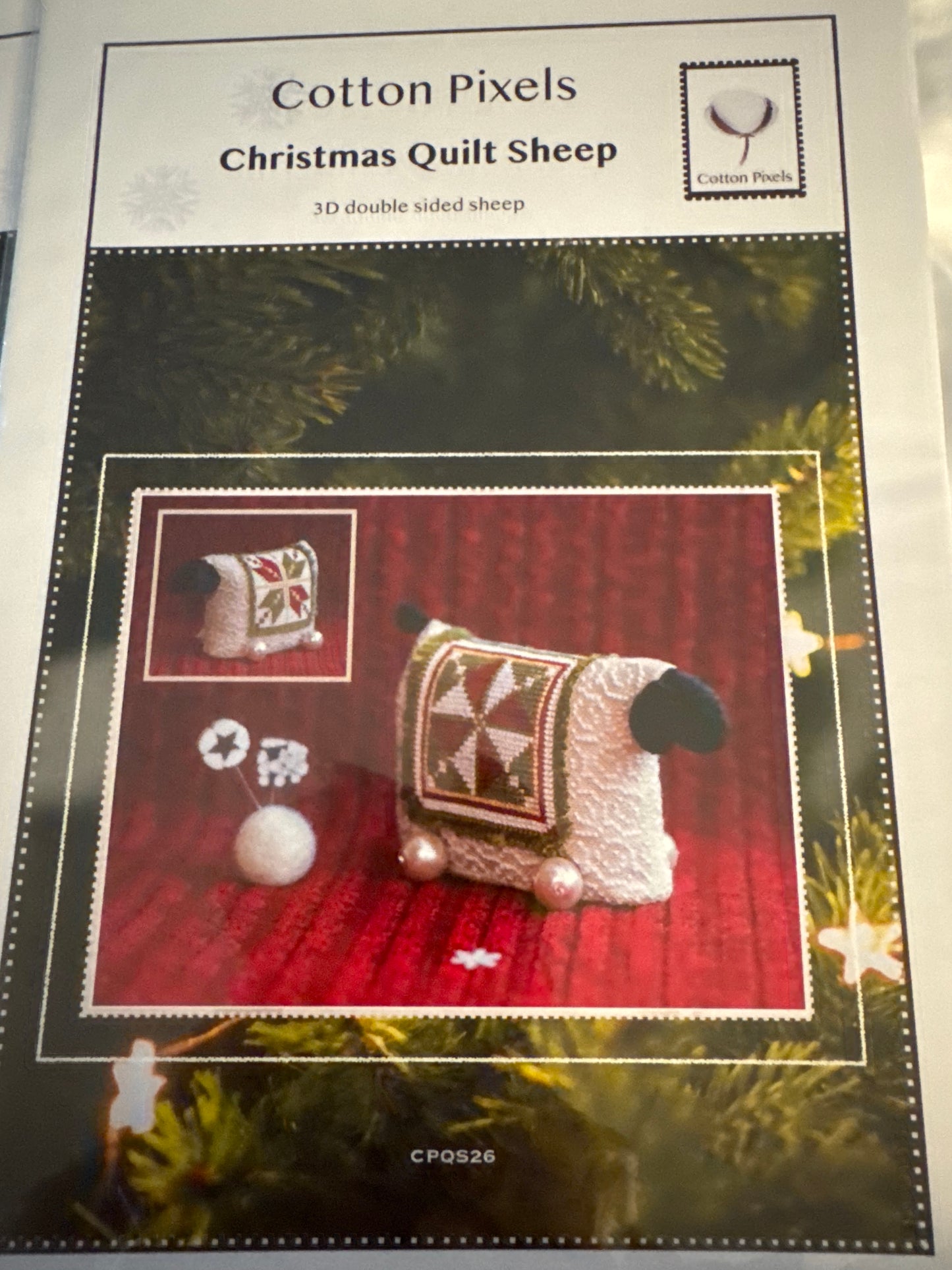 Christmas Quilt Sheep