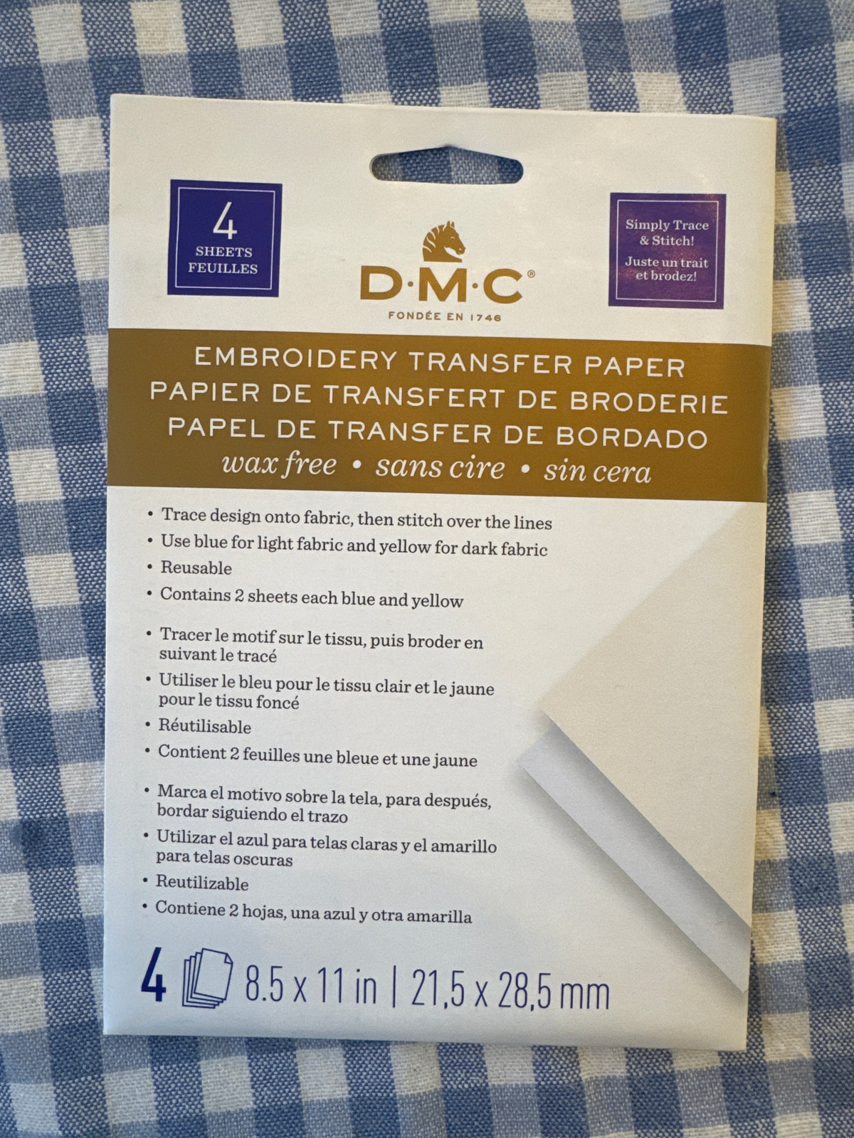 Embroidery Transfer Paper
