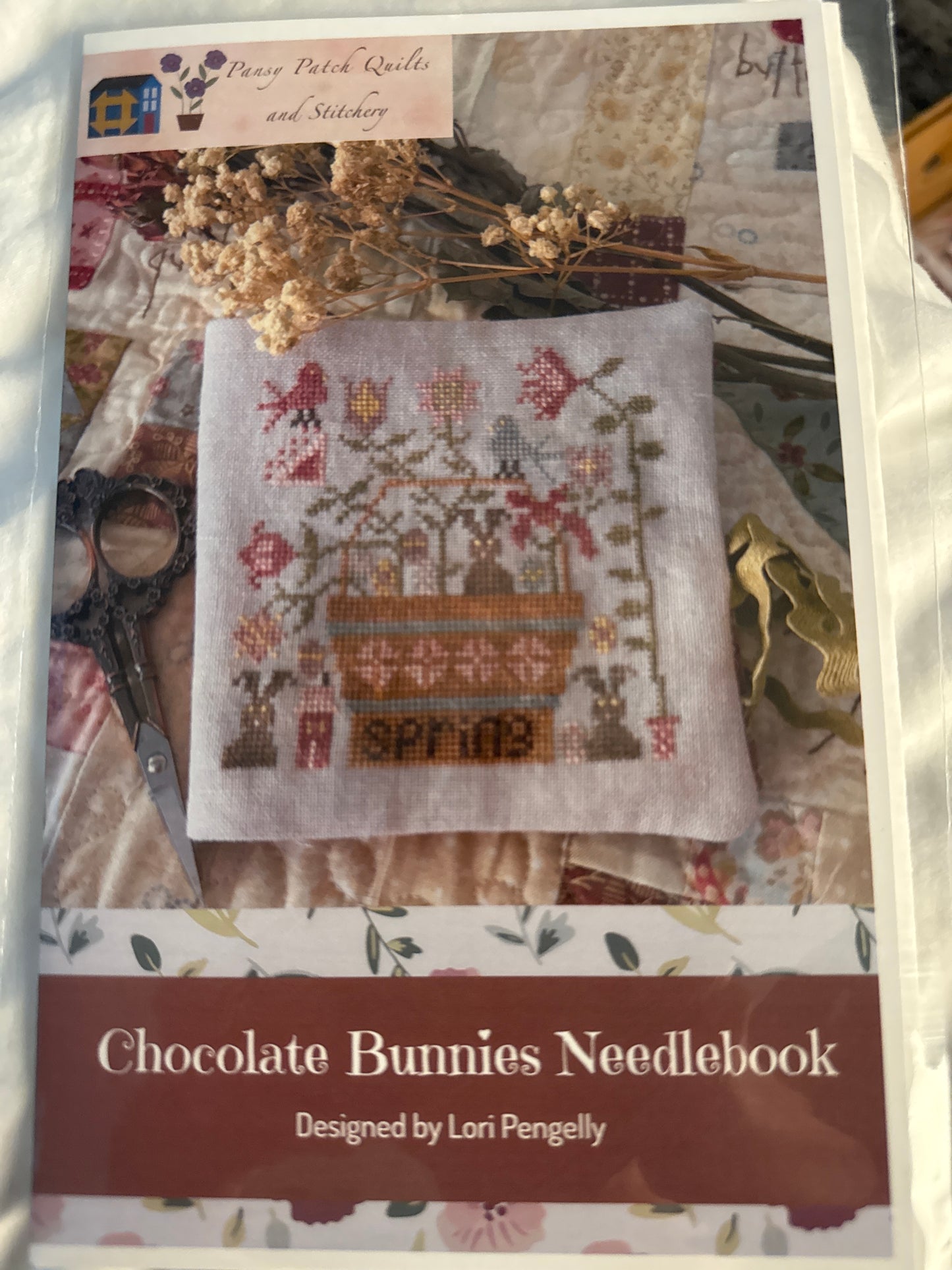 Chocolate Bunnies Needlebook