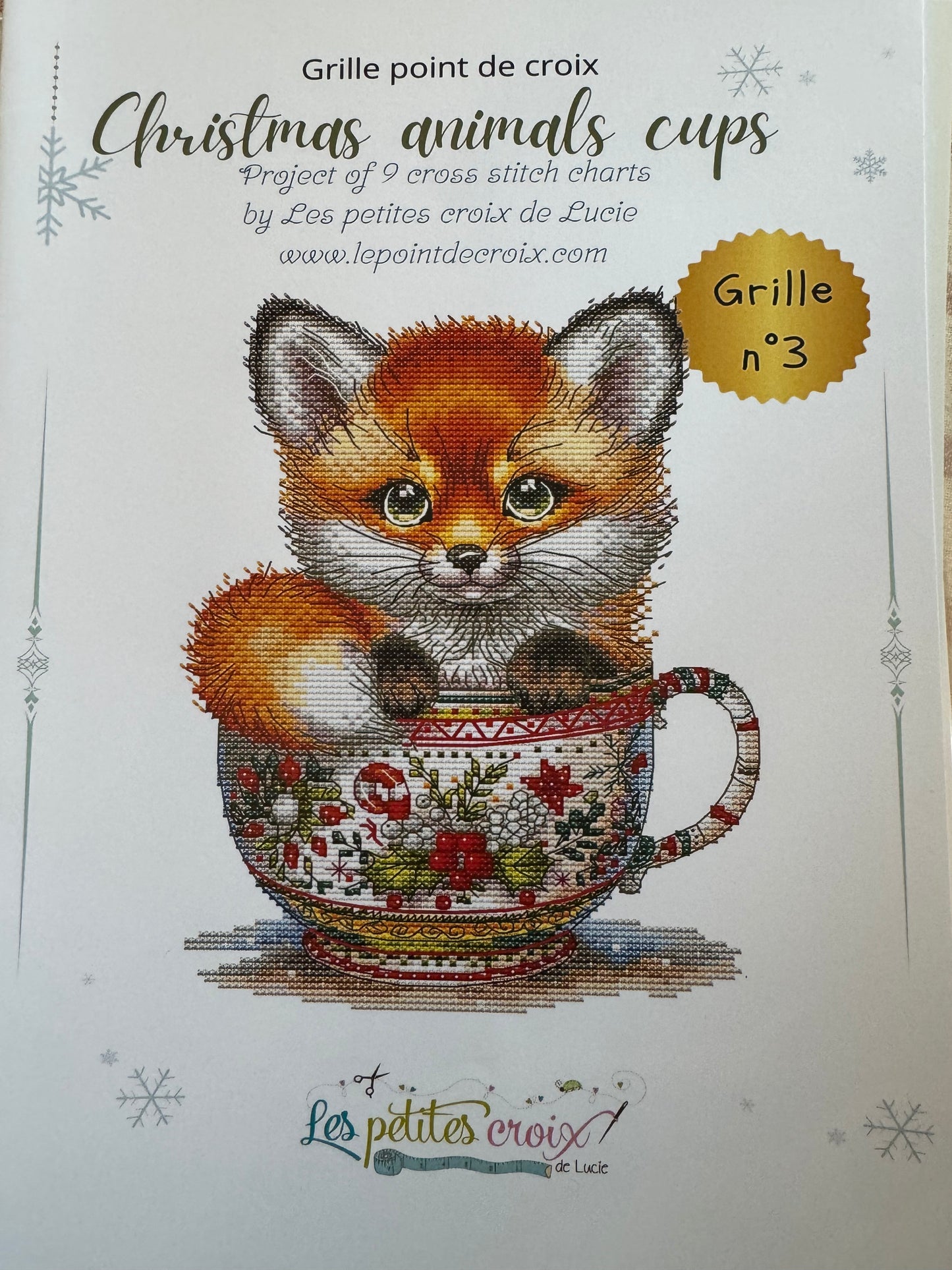 Christmas Animals- Cup Fox