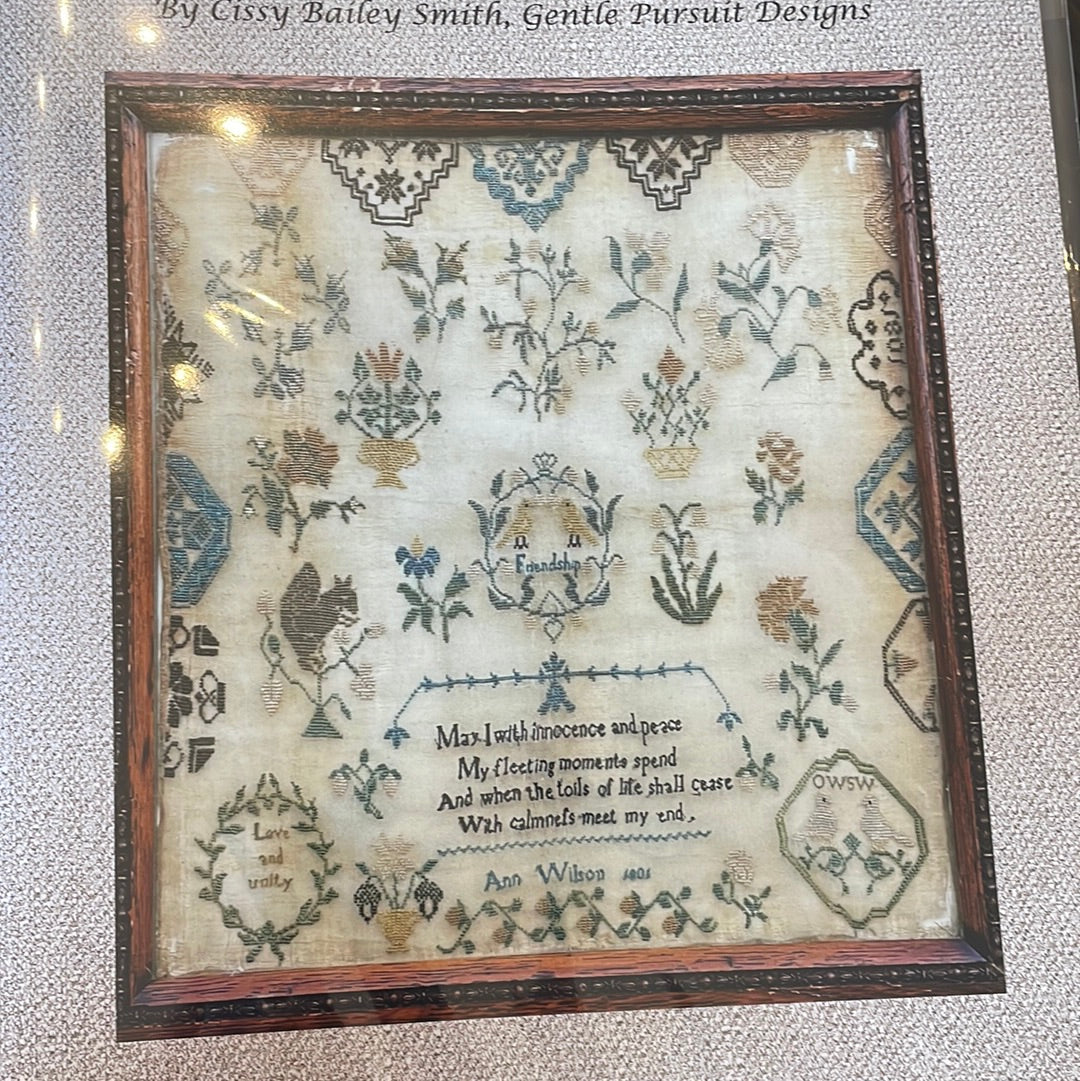 Ann Wilson Quaker Medallion Sampler