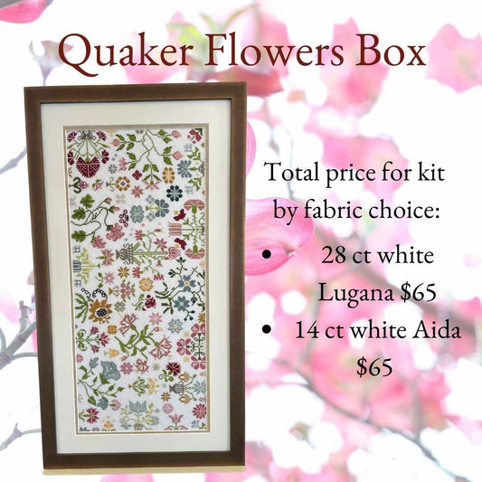 Quaker Flowers Box