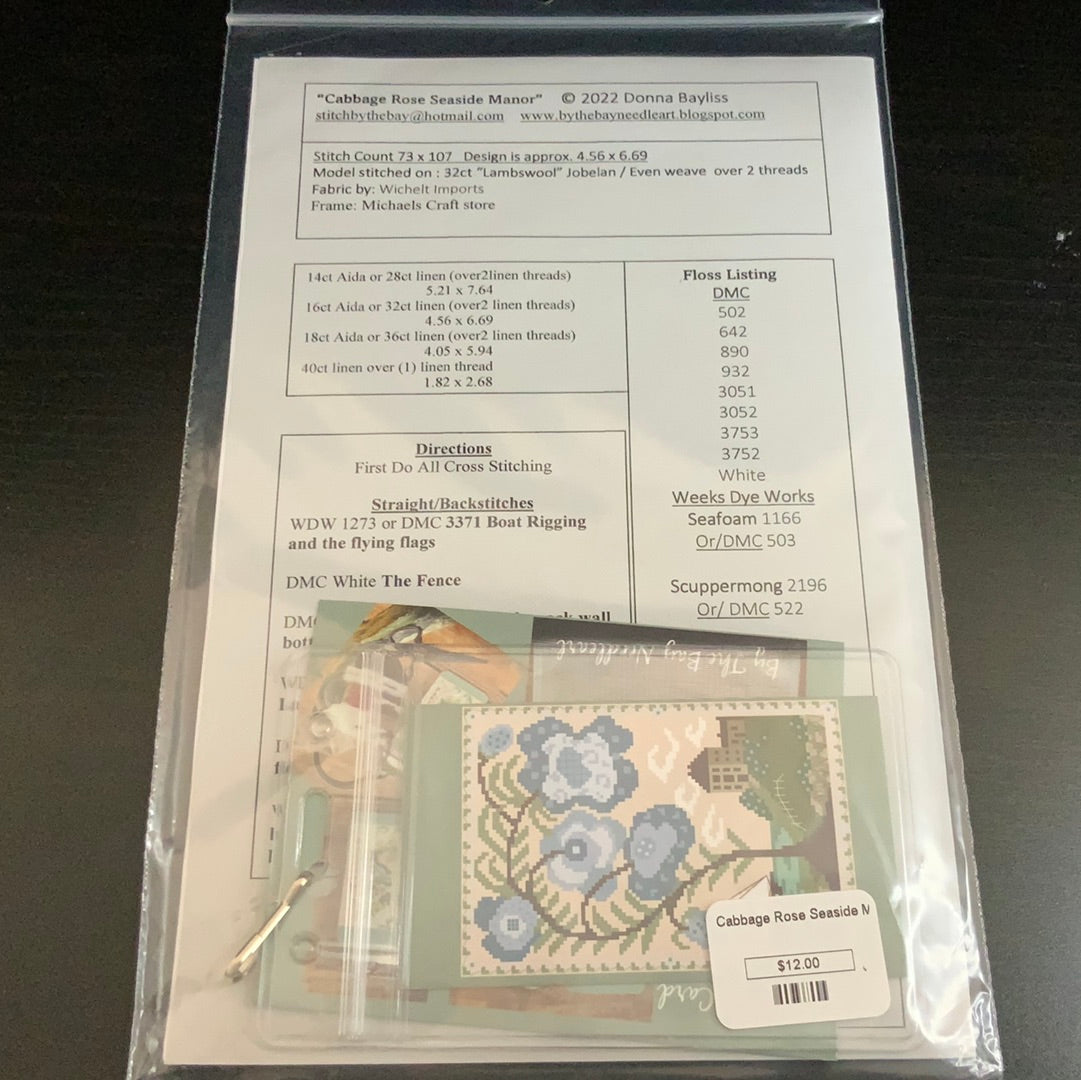 Cabbage Rose Seaside Manor