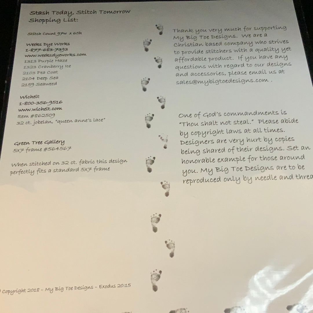 Stash Today Stitch Tomorrow