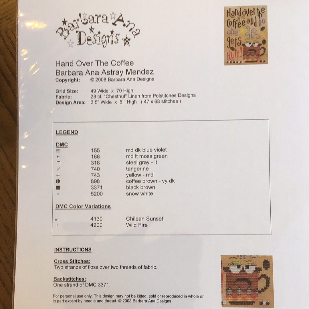 Hand Over The Coffee