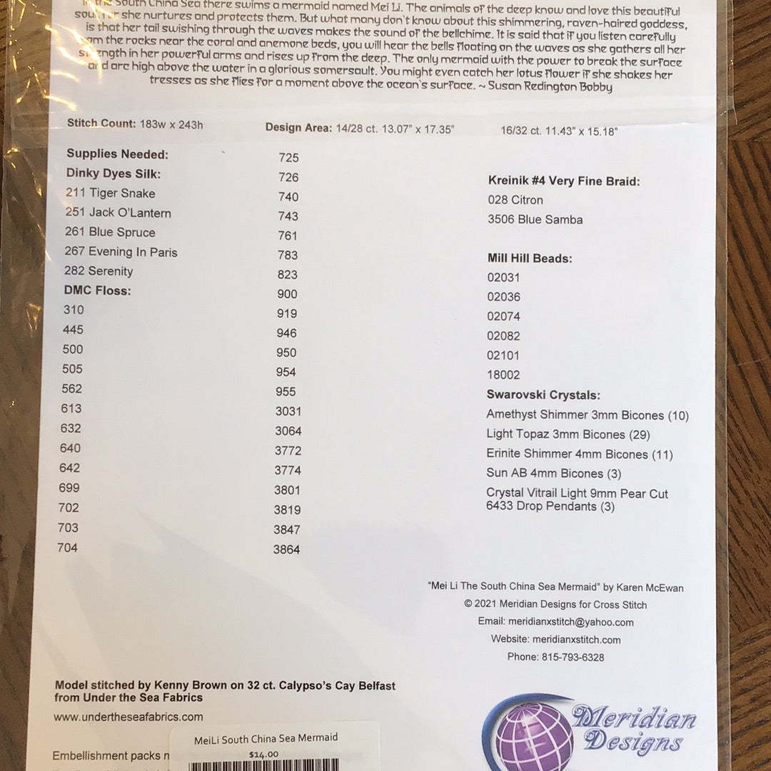 Mei Li - The South China Sea Mermaid