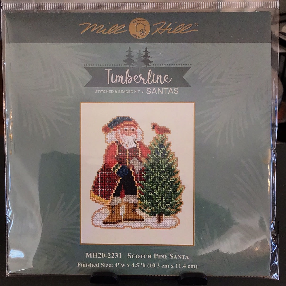 Scotch Pine Santa