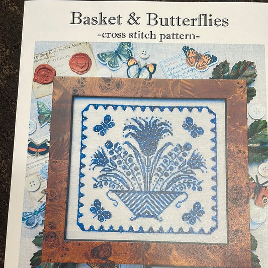 Basket & Butterflies