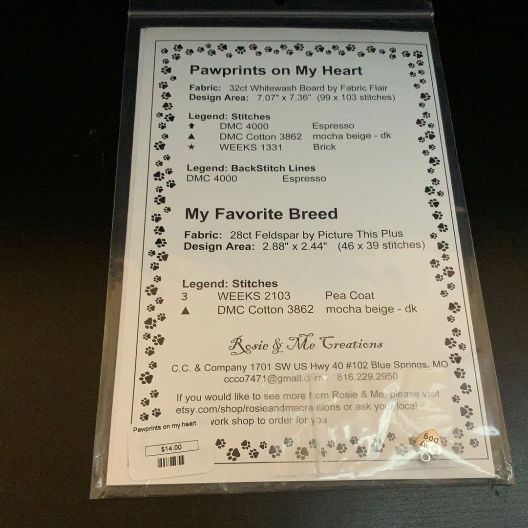 Paw prints on my heart