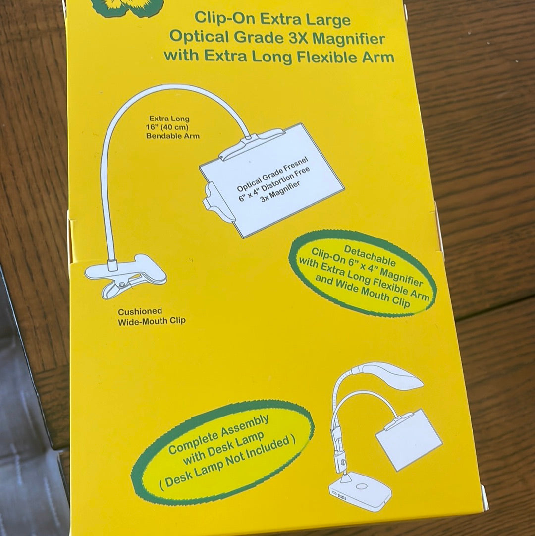 Vivilux Light with Clip-on magnifier