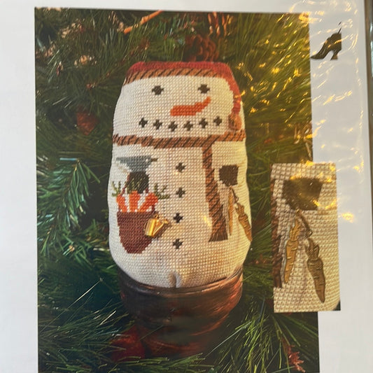 Sewing Carrots Snowman