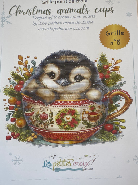 Christmas Animal Cups -  Penguin