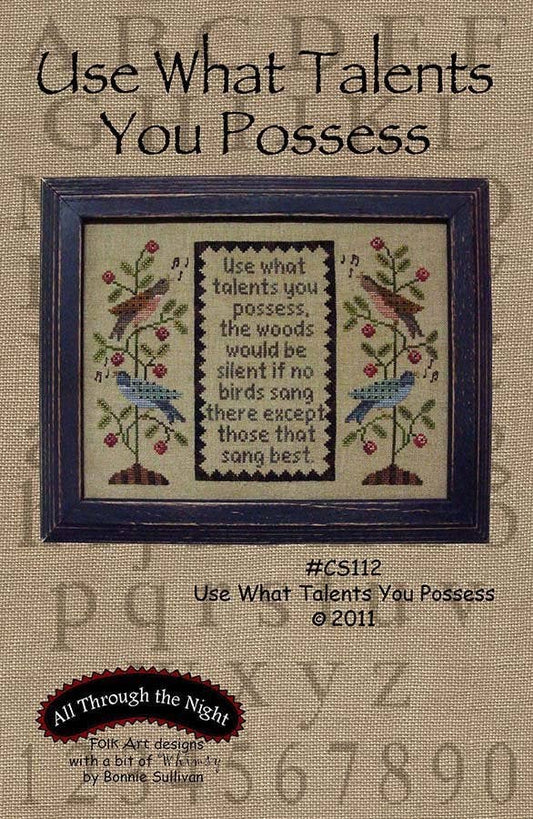 CS112 - Use What Talents You Possess