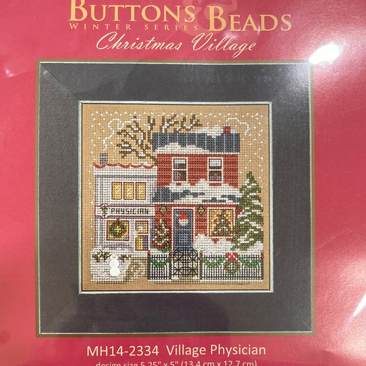 Buttons & Beads - Christmas Village- Village Physician