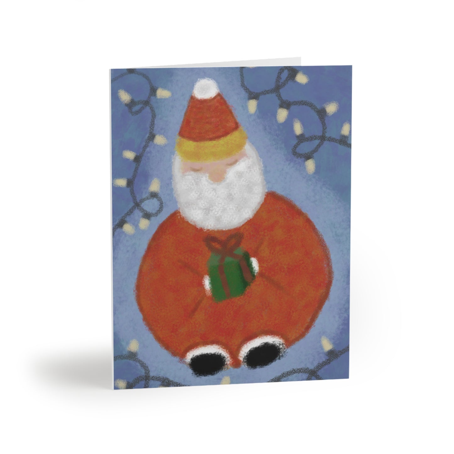 Santa - Laura's Greeting cards (8, 16, and 24 pcs)