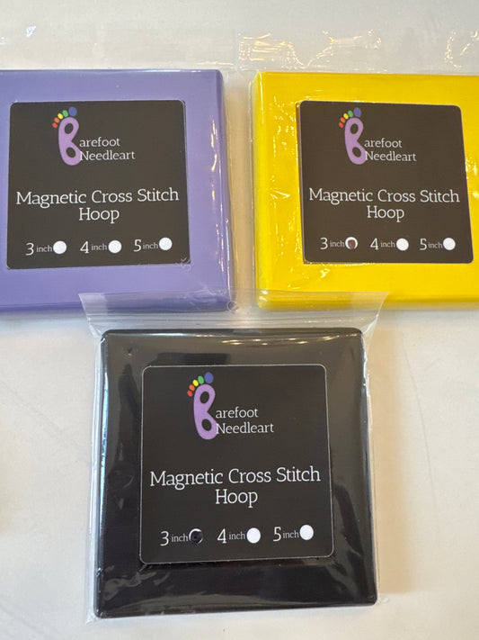 Magnetic hoop 3” assorted colors
