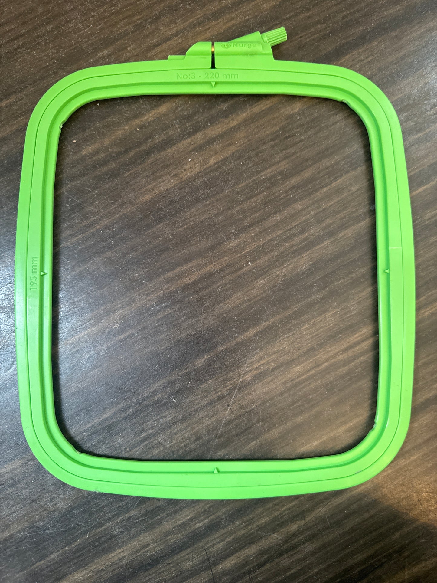 Nurge Square Plastic Hoop 195 x 220mm
