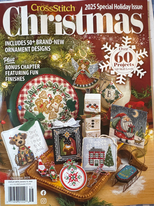 2025 Just Cross Stitch Christmas Ornaments