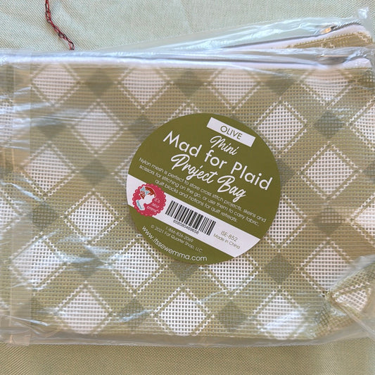 Small Olive Project Bag