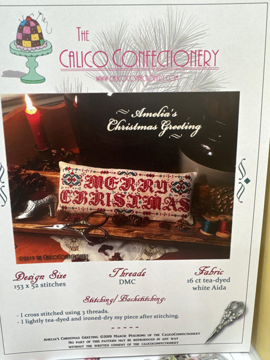 Amelia’s Christmas Greeting