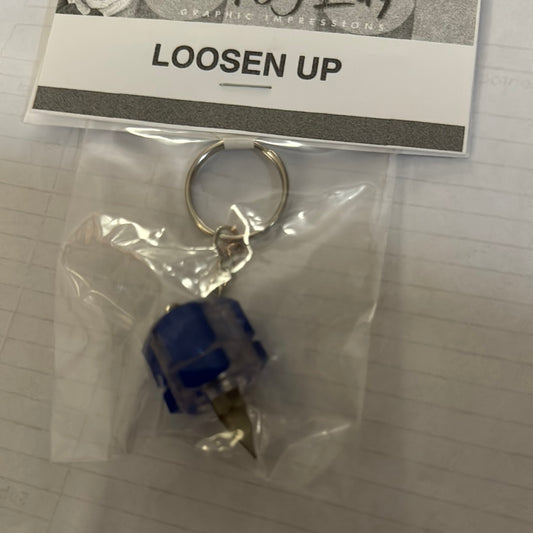 Loosen up flat head screw driver -