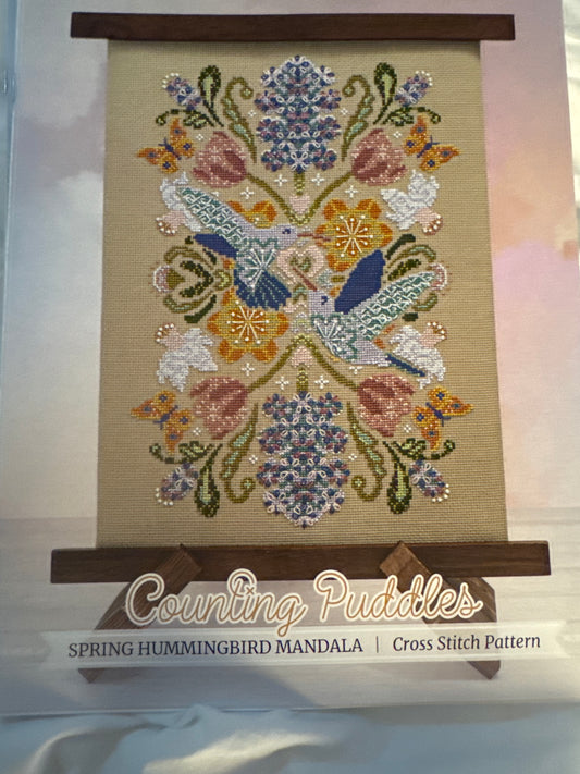 Spring Hummingbird Mandala