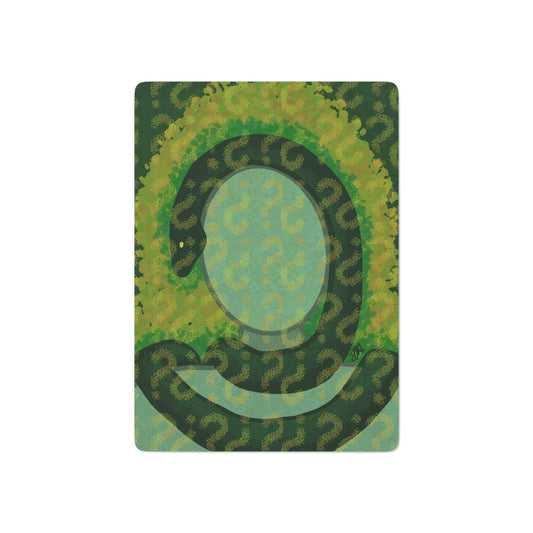 The New Green Girl - Laura's Playing Cards