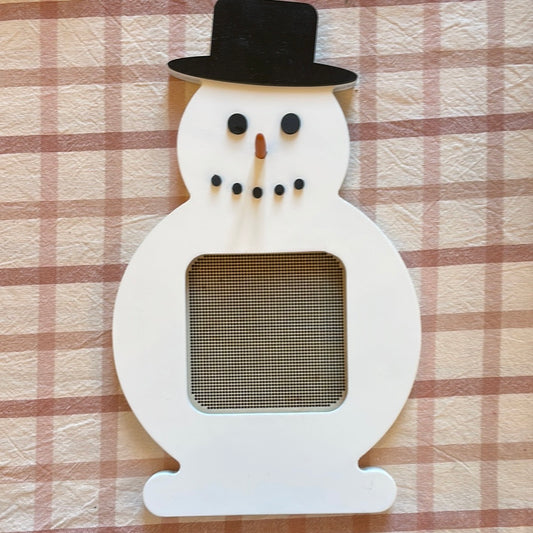 Small Snowman Frame