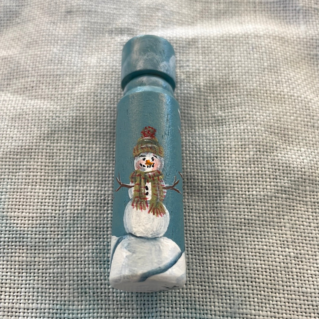 Hand painted Needle Bottle