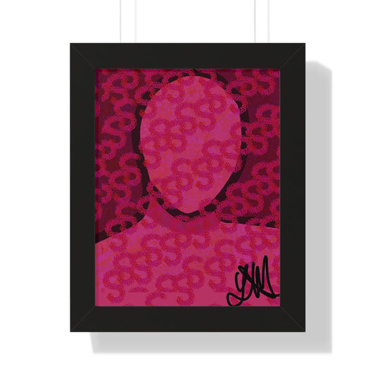 Pink Girl - Laura's Framed Prints