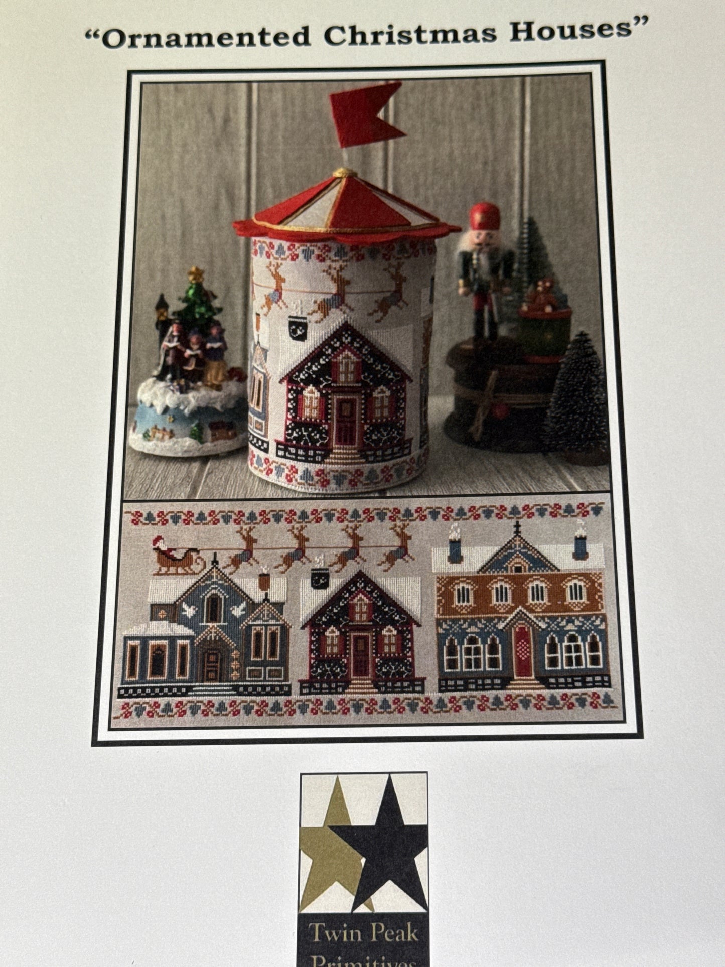 Ornamented Christmas Houses
