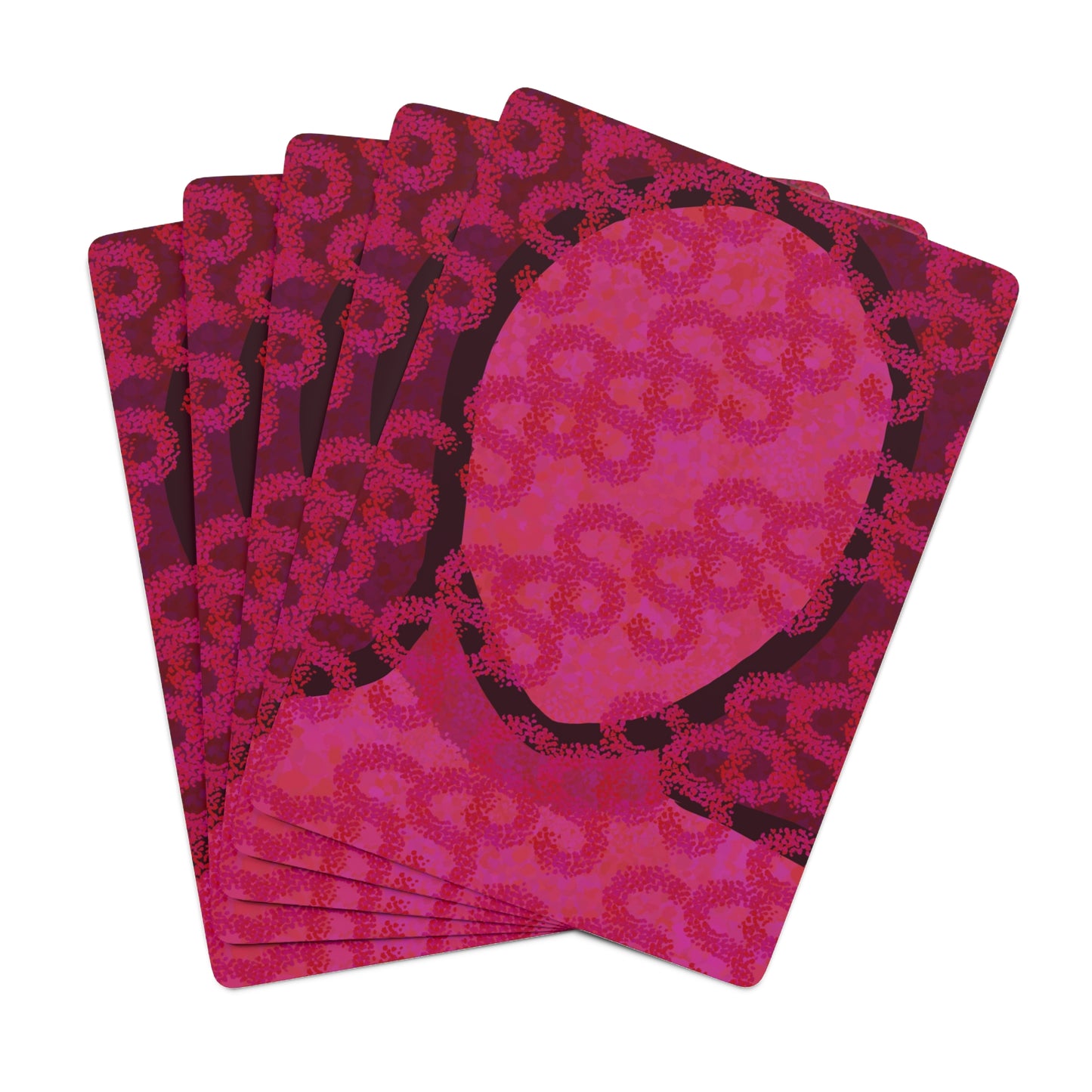 Pink Girl - Laura's Playing Cards