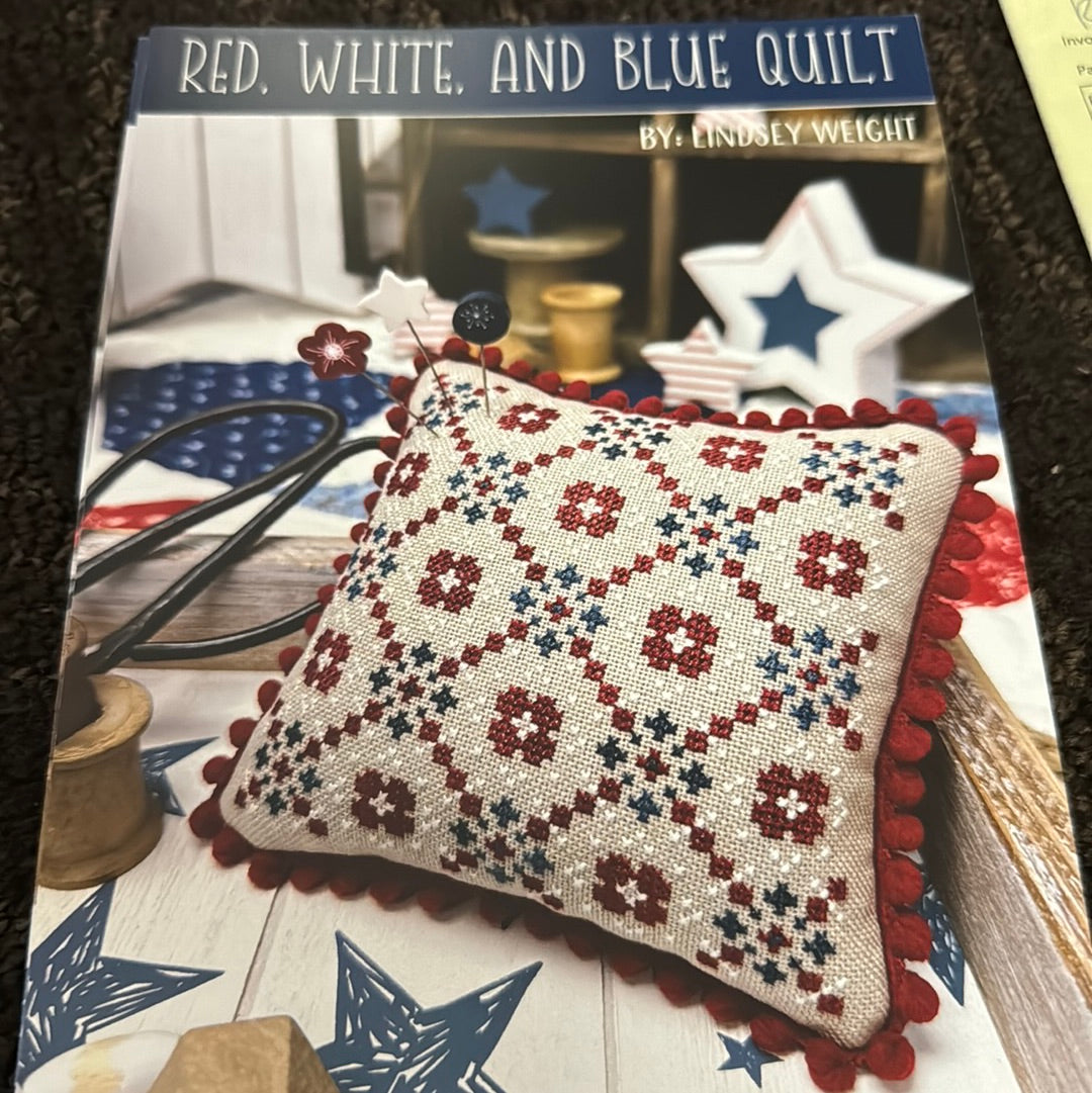 Red White and Blue Quilt – Riverview Stitching