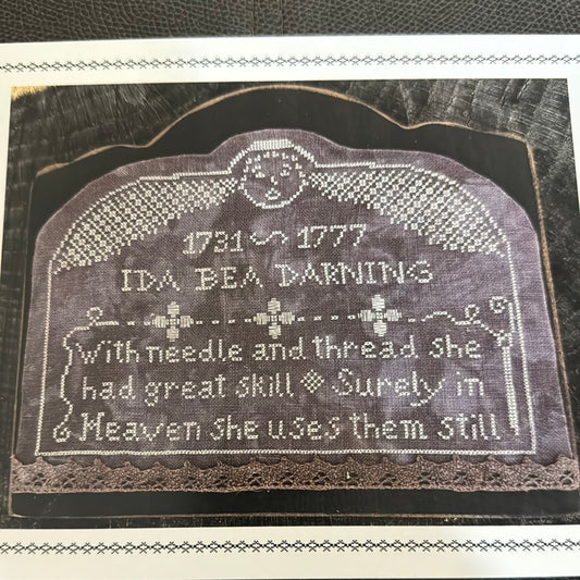 May Thy Needles Rest in Piece #3 Ida  Bea Darning