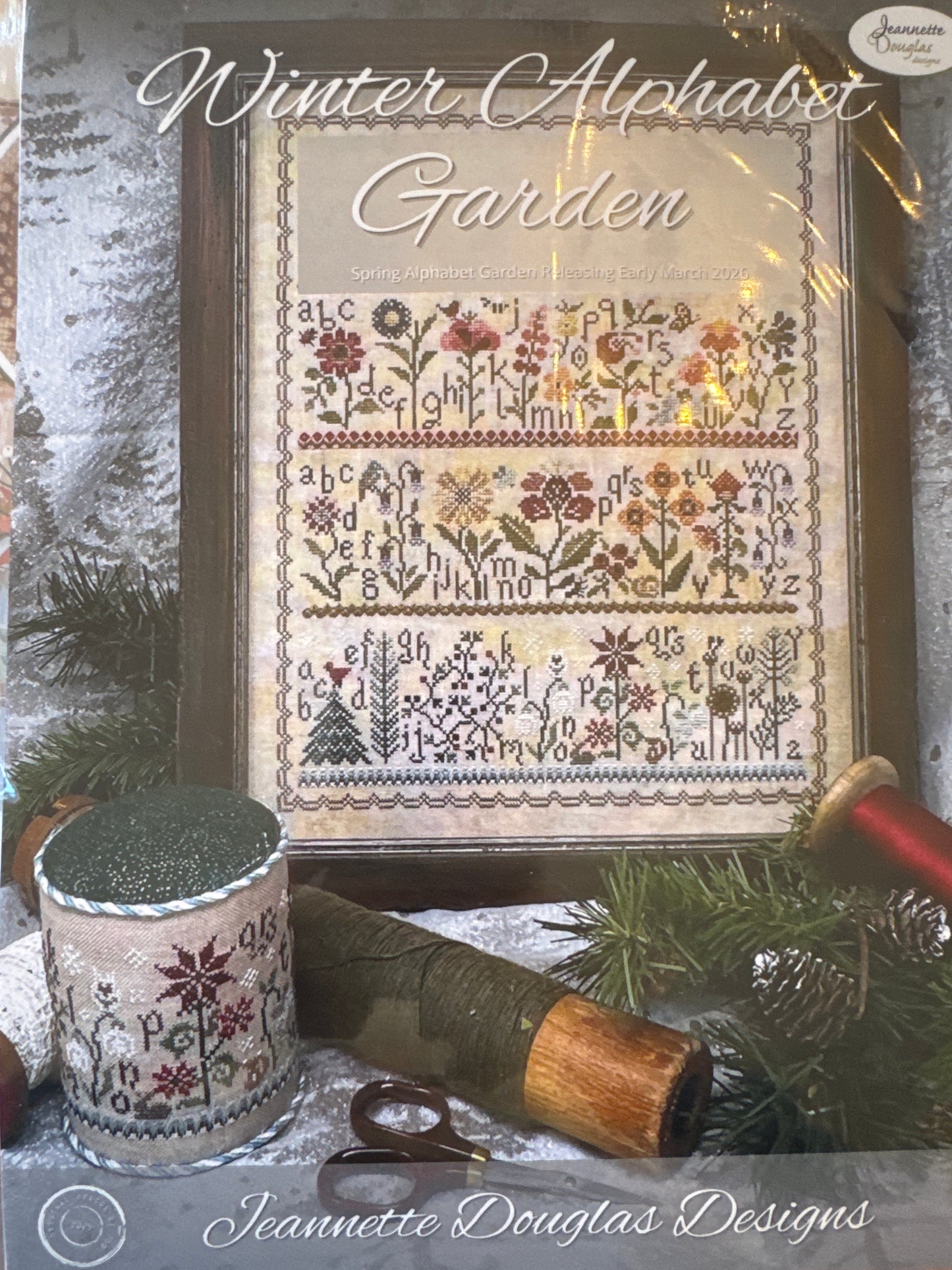 Winter Alphabet Garden