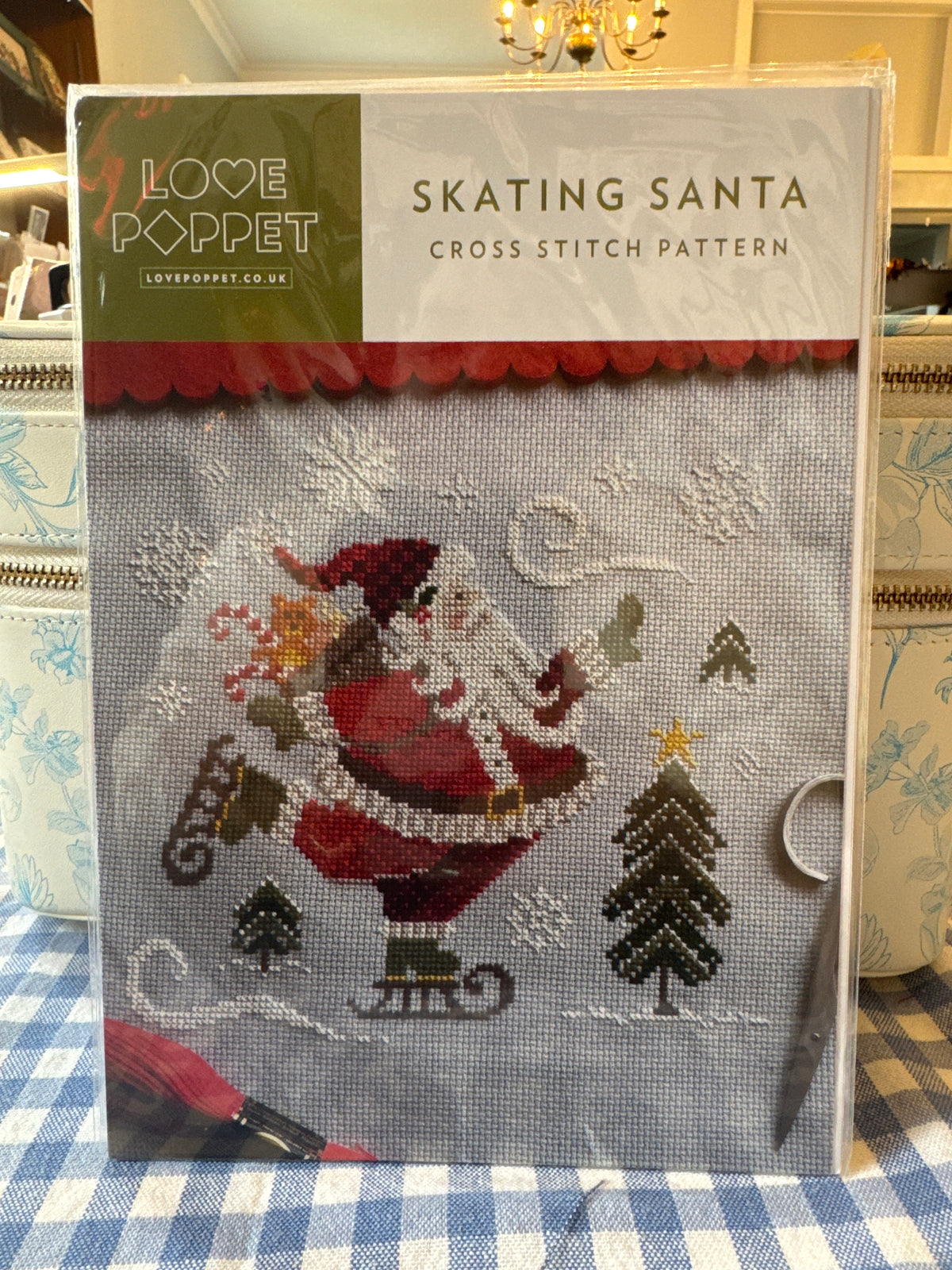 Skating Santa