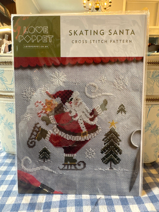 Skating Santa