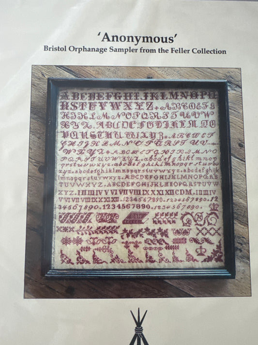Anonymus Bristol Orphanage Sampler from the Feller Coñlection