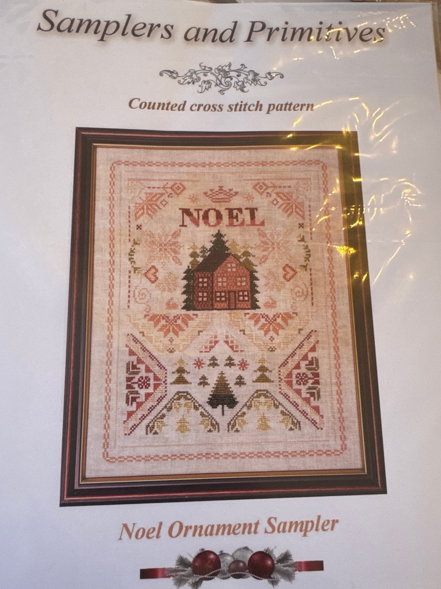 Noel Ornament Sampler