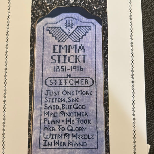 May Thy Needles Rest in Piece #2 Emma Stickt