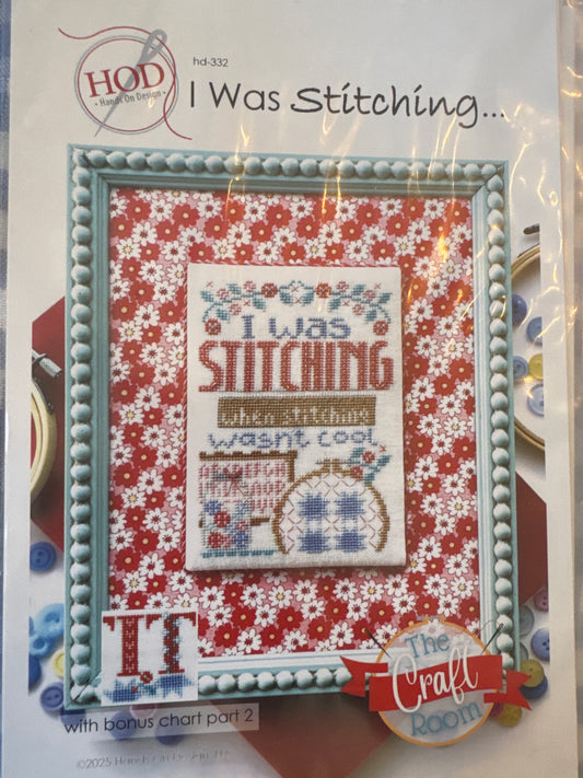 I was Stitching