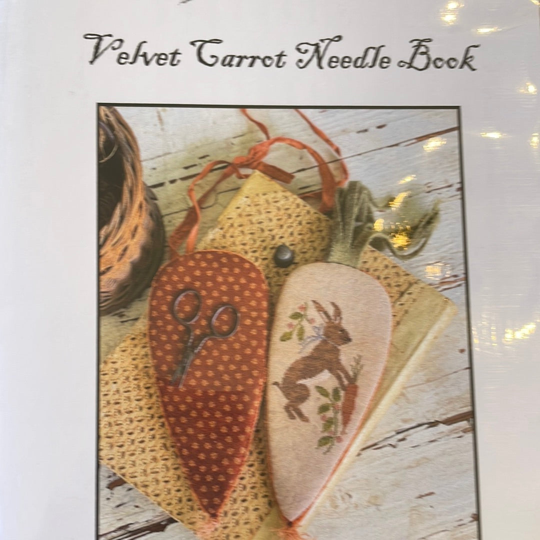 Velvet Carrot Needle Book