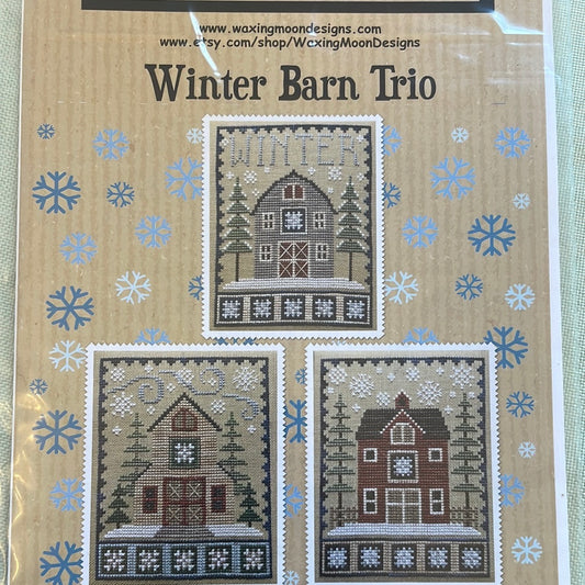 Winter Barn  Trio