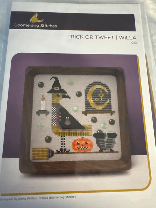 Trick or Tweet Willa